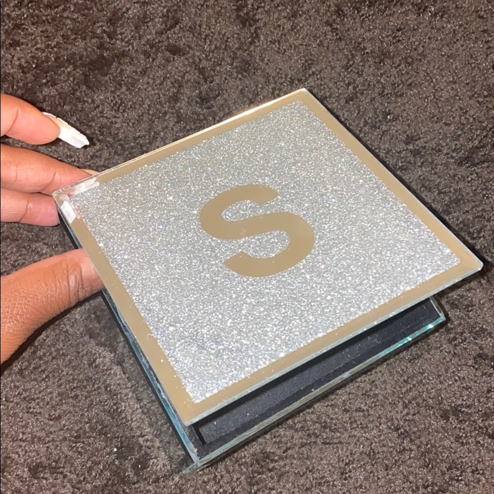 S Glitter Jewelry Box